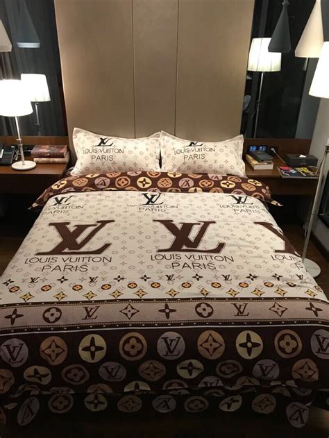 cheap louis vuitton bed set|louis vuitton bed sheet set.